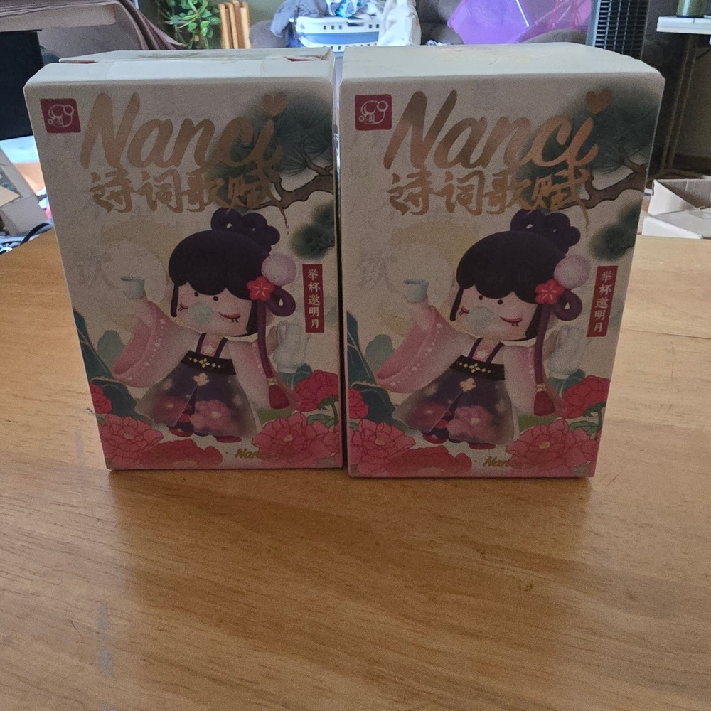 Rolife Nanci Teatime Poetry Series Blind Box Vinyl Figures Lot of 2 A2
